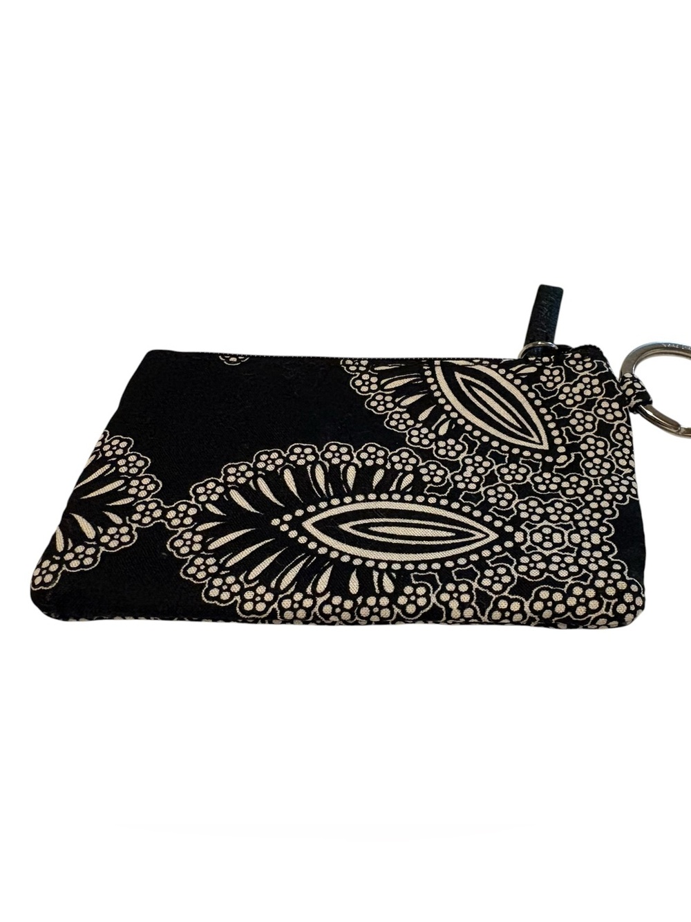 Vera Bradley Zip ID Case Blanco Bouquet coin purse